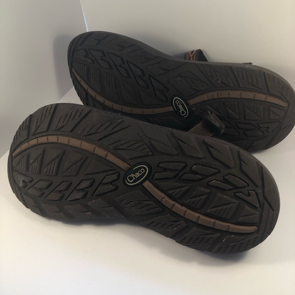 Men's Chaco Z/2 Rapid Pro Adjustable Strap Brown/Black and Tan Sandals Size 10 - Picture 7 of 9